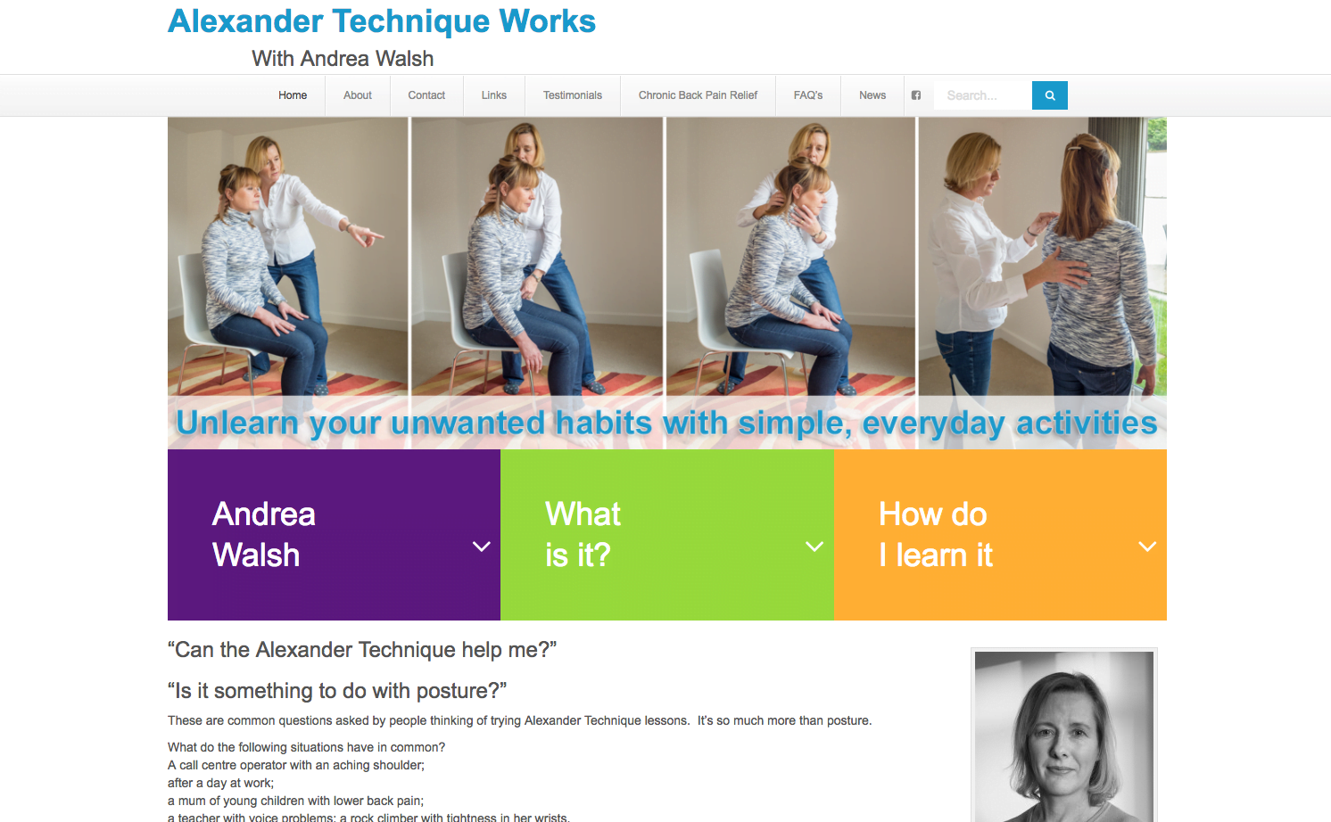 Alexander Technique Works